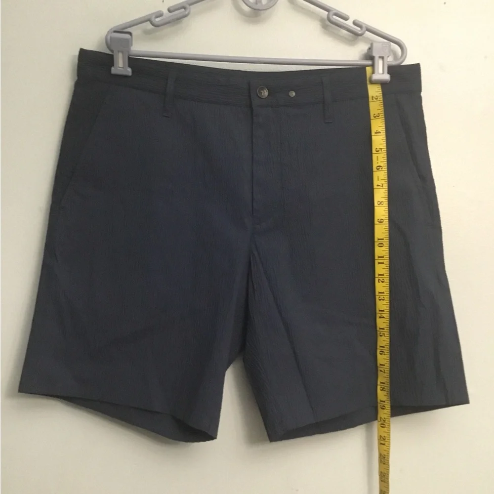 rag & bone Navy Flat Front Shorts